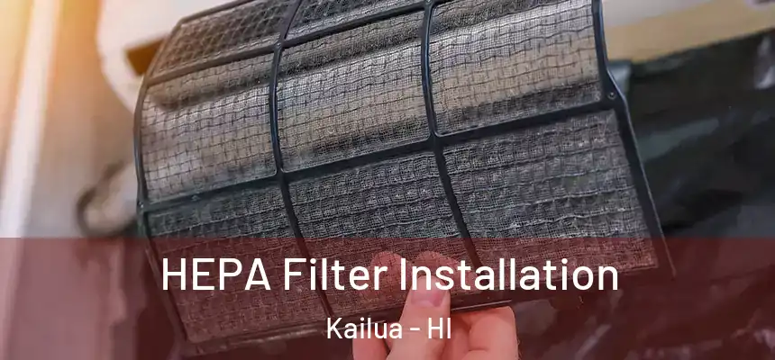  HEPA Filter Installation Kailua - HI